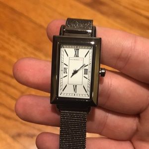 Isaac Mizrahi stainless steel watch brand new